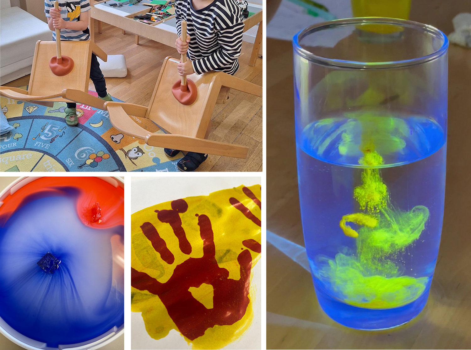 Bilder mit spannenden Experimenten