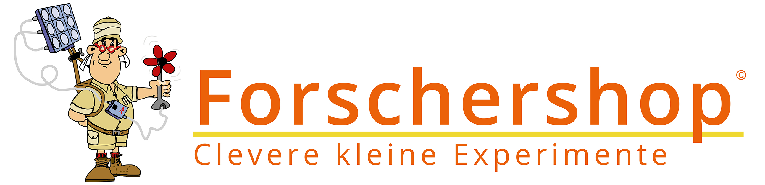 Forschershop - Clevere kleine Experimente-Logo