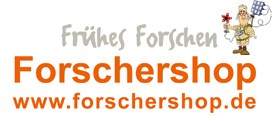 Forschershop - Clevere kleine Experimente-Logo