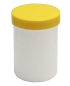 Preview: Dose mit Schraubdeckel gelb Füllvolumen 75ml aus Polypropylen (PP), lebensmittelgerecht. PP ist ein bpa-freier Kunststoff. Geeignet für alle Arten von Lebensmitteln bei Langzeitlagerung bei Raumtemperatur u. darunter, inkl. Heißabfüllung bzw. Erhitzung.