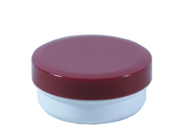 Dose mit Schraubdeckel rot Füllvolumen 12ml aus Polypropylen (PP), lebensmittelgerecht. PP ist ein bpa-freier Kunststoff. Geeignet für alle Arten von Lebensmitteln bei Langzeitlagerung bei Raumtemperatur u. darunter, inkl. Heißabfüllung bzw. Erhitzung.
