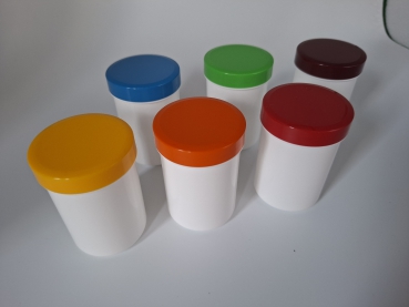 Salbendosen, 6 Stück, 75ml hoch