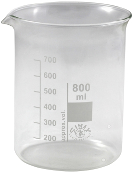 Becherglas, niedrige Form, 800 ml