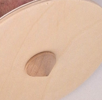 Großer Kreisel mit 10 verschiedenen Mustern