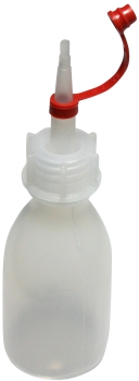 Tropferfläschchen  50ml mit Verschluss und Käppchen