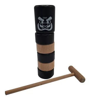 Daruma Otoshi, Spiel zum Thema Trägheit