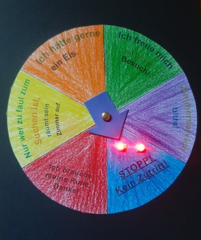 LED-Türschild, Werkpackung
