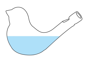 Vogel - Wasserpfeife