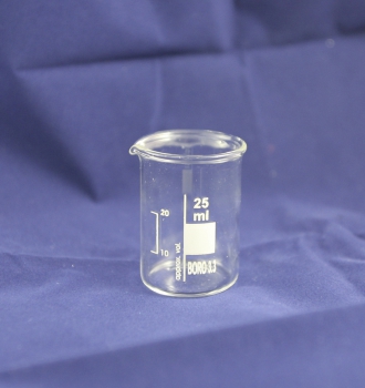 Becherglas, niedrige Form, 25 ml