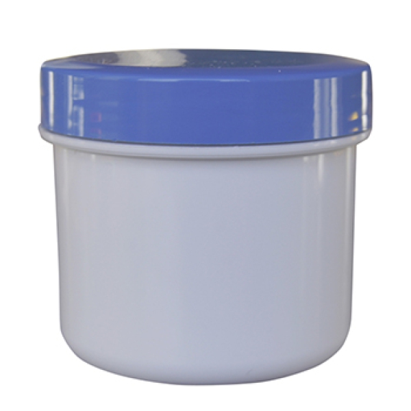 Dose mit Schraubdeckel blau Füllvolumen 25ml aus Polypropylen (PP), lebensmittelgerecht. PP ist ein bpa-freier Kunststoff. Geeignet für alle Arten von Lebensmitteln bei Langzeitlagerung bei Raumtemperatur u. darunter, inkl. Heißabfüllung bzw. Erhitzung.