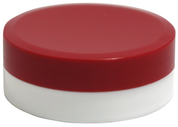 Salben-, Cremedöschen 40 ml für PADS mit rotem Deckel - MADE IN GERMANY