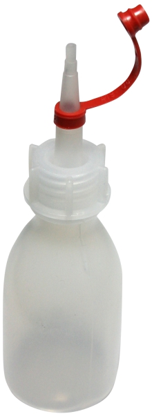 Tropferfläschchen  50ml mit Verschluss und Käppchen