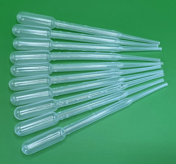 Pasteur-Pipetten 2,5 ml Makro, graduiert, unsteril