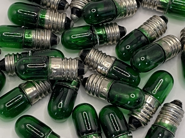 Blinklämpchen grün, viele