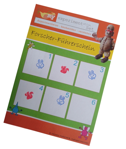 Forscherecke MODUL  A für Kindergärten