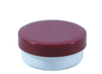 Dose mit Schraubdeckel rot Füllvolumen 12ml aus Polypropylen (PP), lebensmittelgerecht. PP ist ein bpa-freier Kunststoff. Geeignet für alle Arten von Lebensmitteln bei Langzeitlagerung bei Raumtemperatur u. darunter, inkl. Heißabfüllung bzw. Erhitzung.