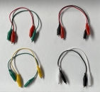 Messstrippen mit Krokoklemmen 15cm