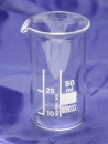 RESTPOSTEN: Becherglas, hohe Form, 50 ml