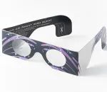 Prismabrille mit Regenbogen