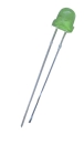 Leuchtdiode (LED) grün 5 mm - MIT INTEGRIERTEM WIDERSTAND